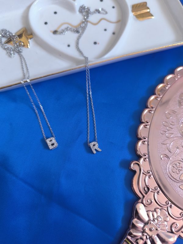 Collar con Inicial Brillos - Imagen 2