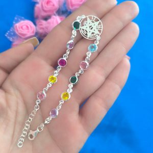 Pulsera Tetragrámaton Con Piedras