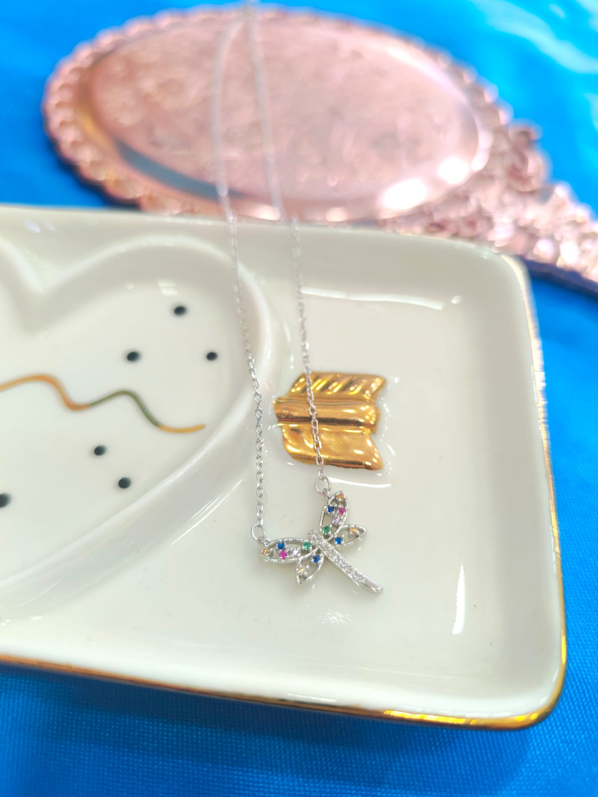 Collar Libélula Colores