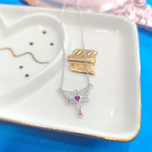 Collar Cruz Con Alas