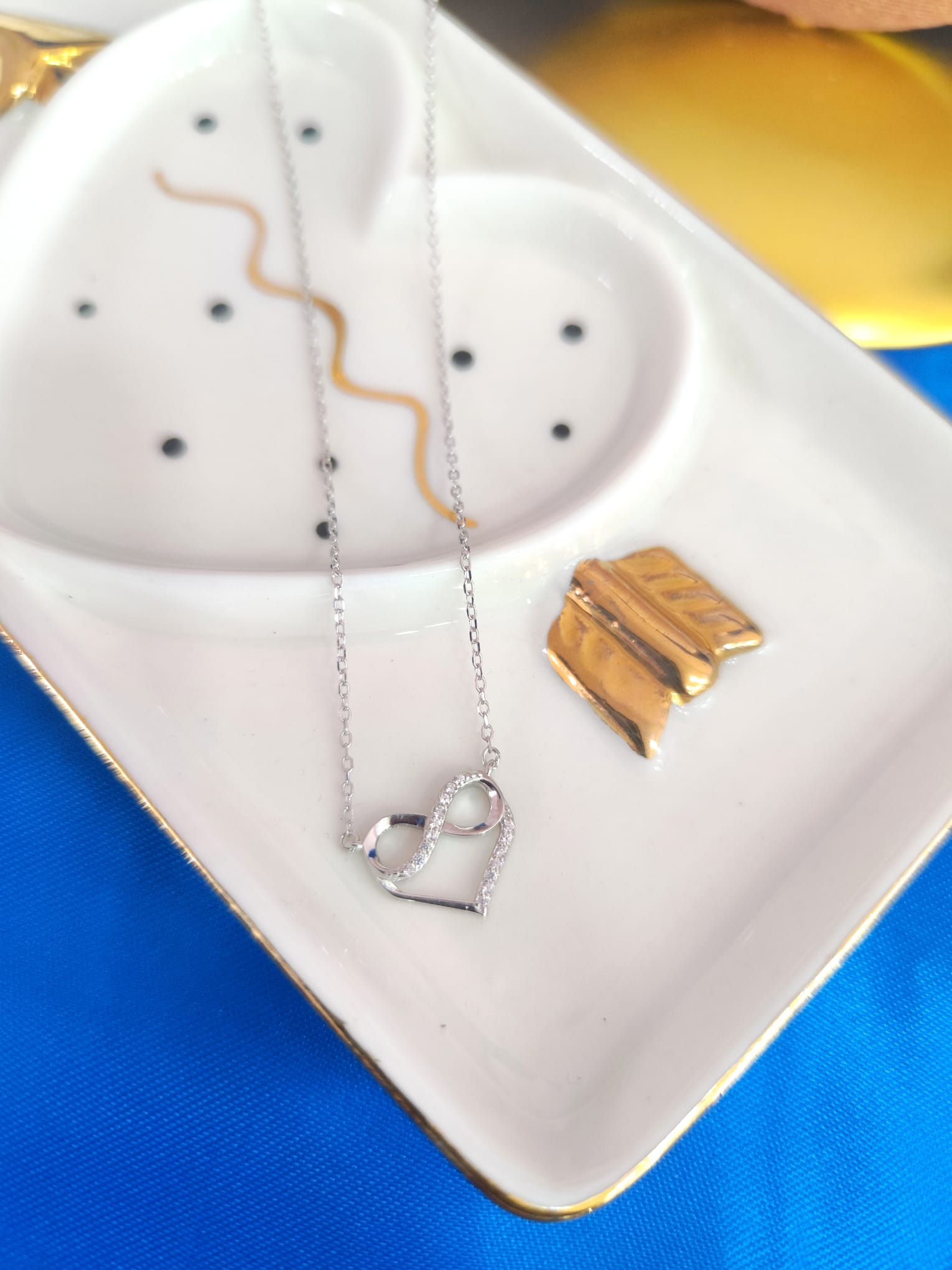 Collar Corazón Infinito - Imagen 2