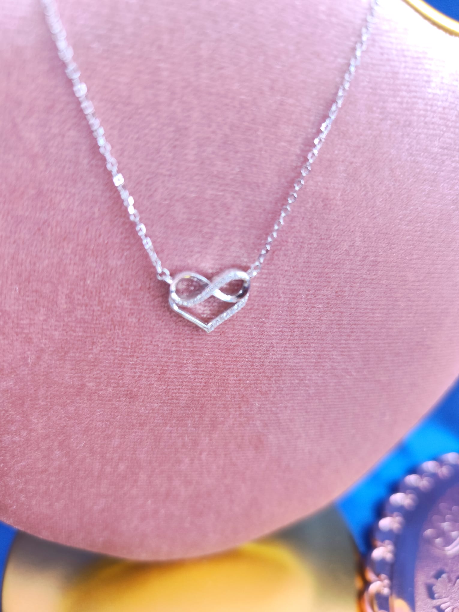 Collar Corazón Infinito - Imagen 3