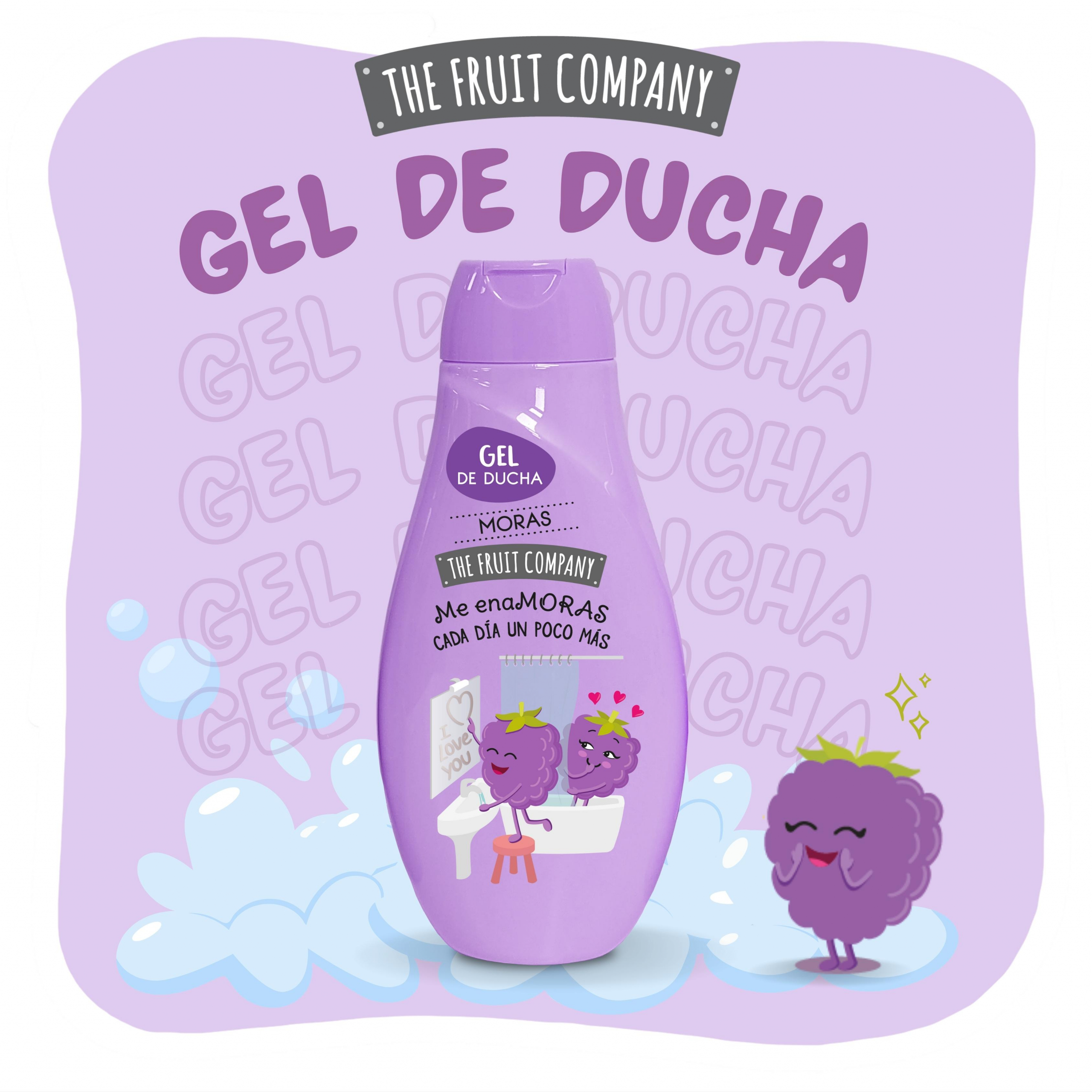 gel de ducha de moras