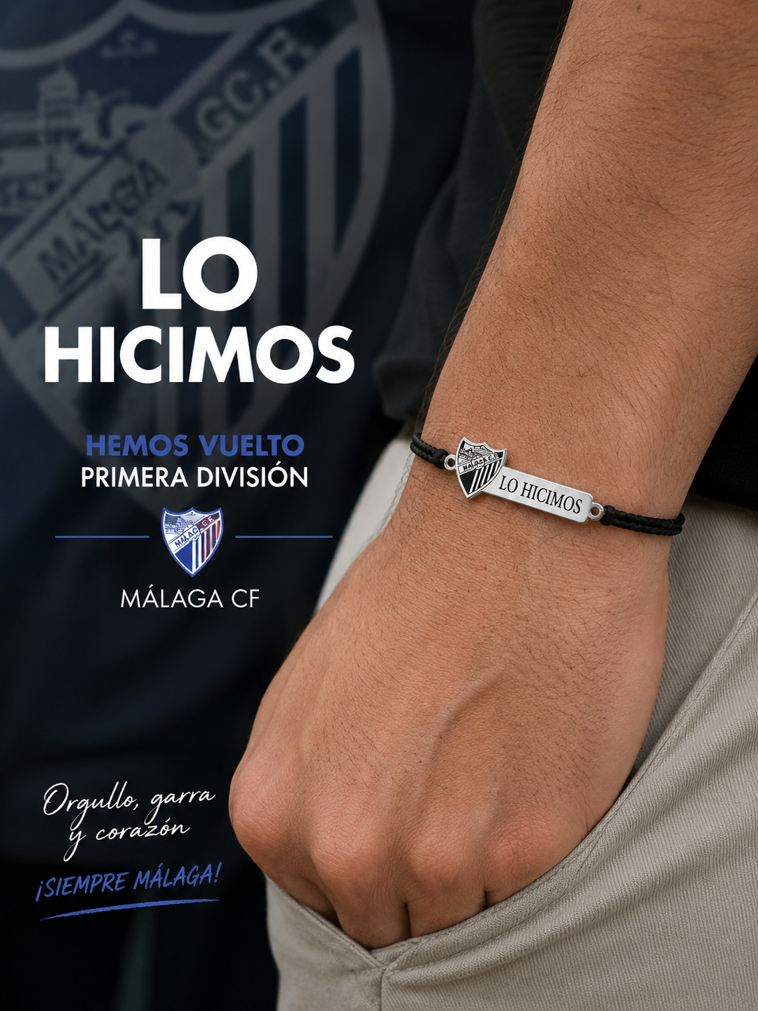 Pulsera Málaga C.F.