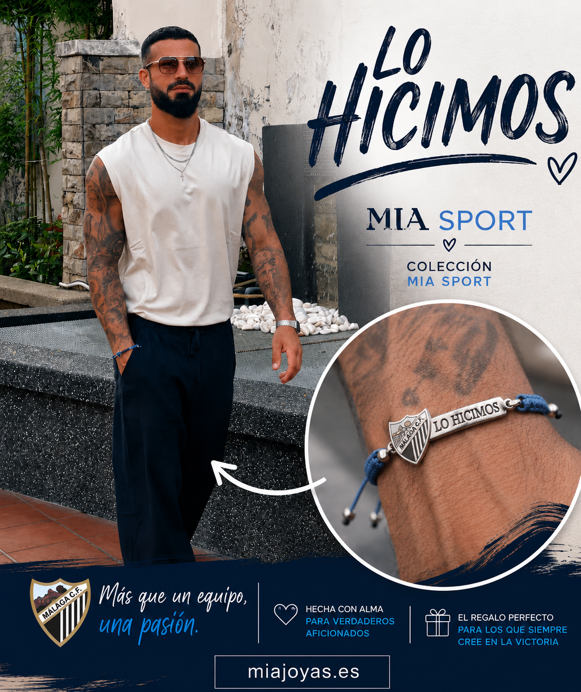 Pulsera Málaga C. F.