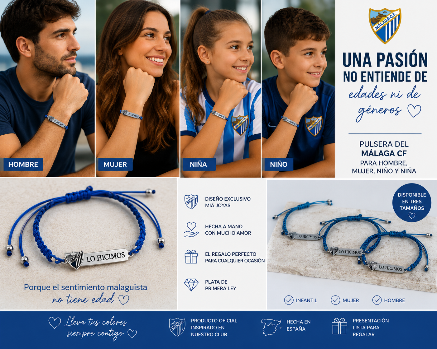 Pulsera Málaga C. F. - Imagen 4