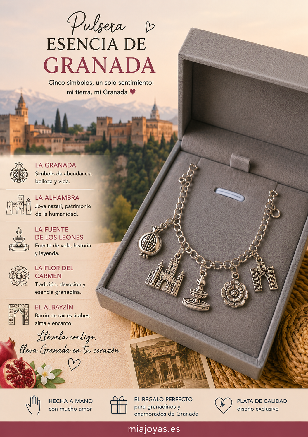 Pulsera Esencia Granada